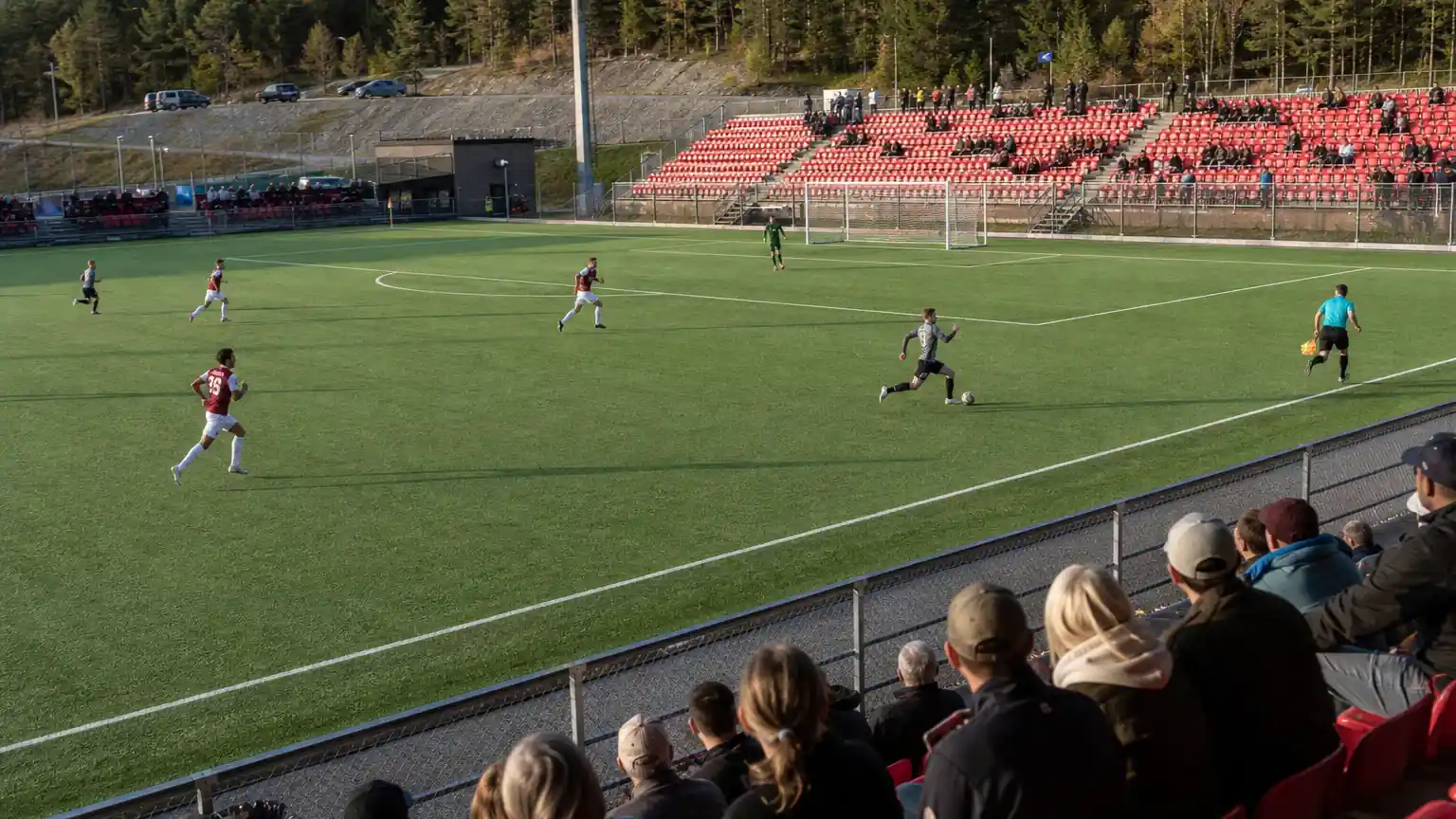 OBOS-ligaen-arena under kamp